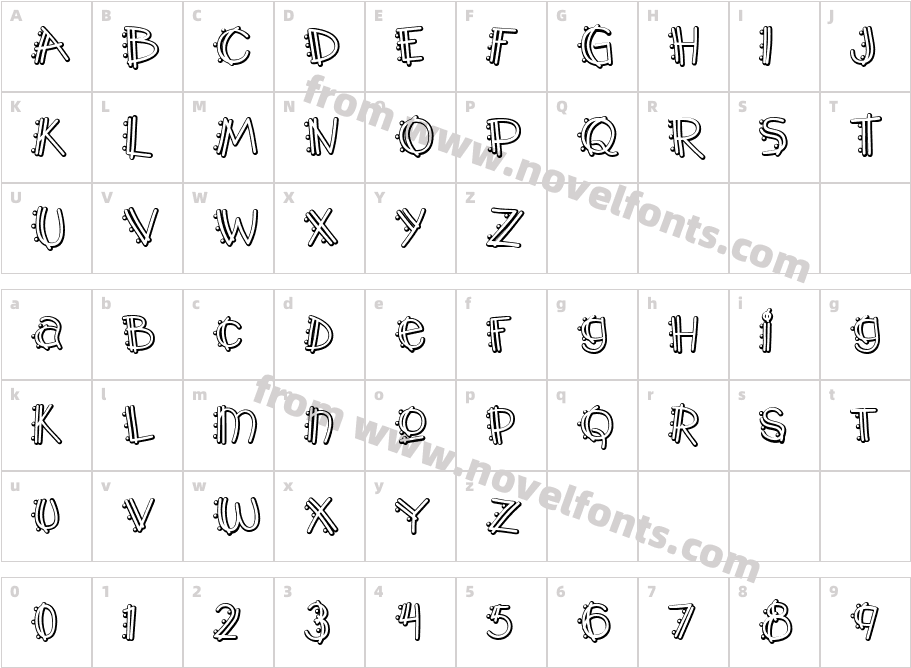 Y2K PopMuzik Outline AOECharacter Map