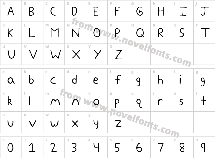 YokomizoCharacter Map