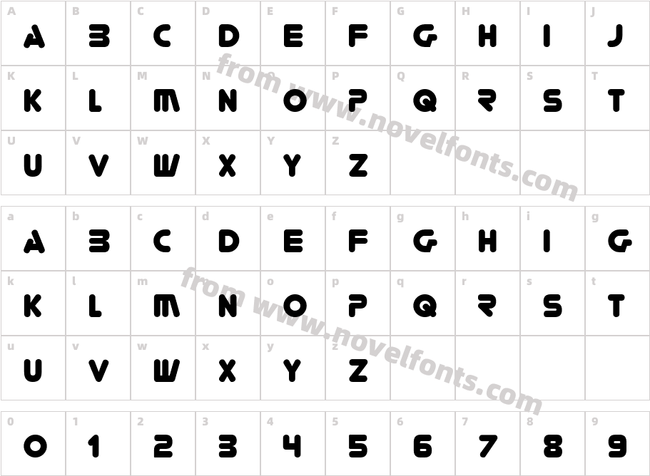 You're GoneCharacter Map