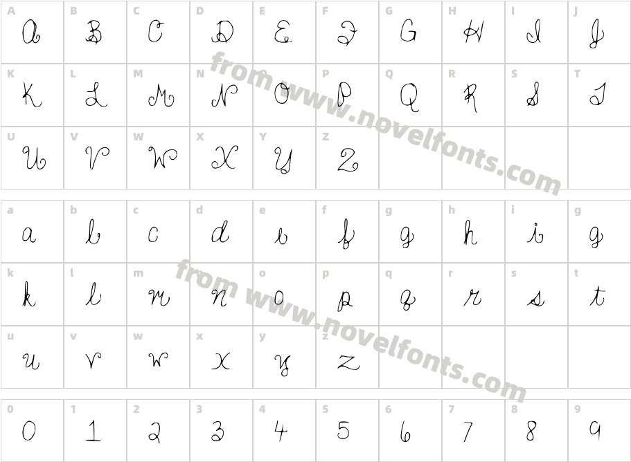 YouFancyHuhCharacter Map