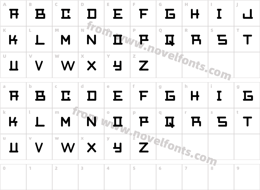 BaeCharacter Map