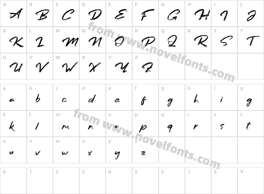 Bafora DemoCharacter Map