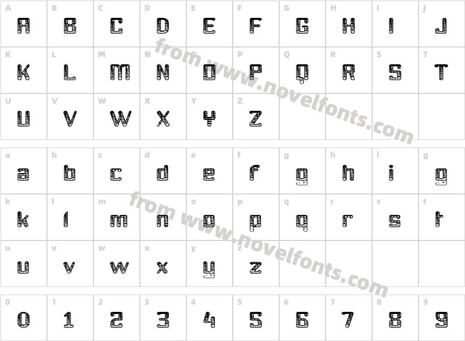 Youthanasia TextureCharacter Map