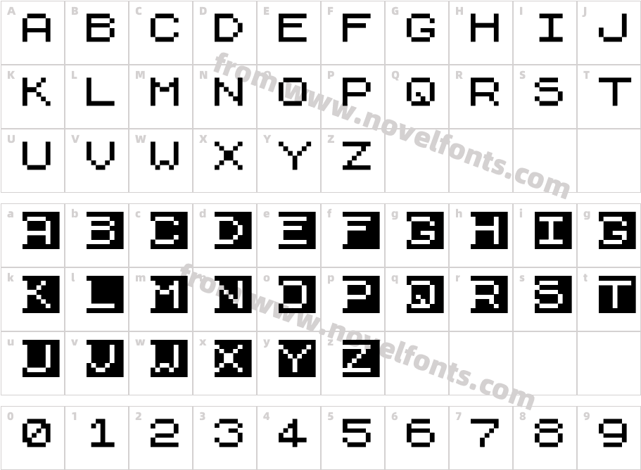 ZX81Character Map