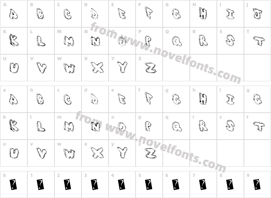 ZapControlCharacter Map