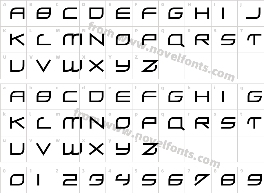 Zero HourCharacter Map