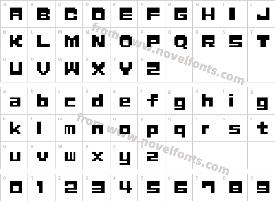 ZerozeronineALCharacter Map