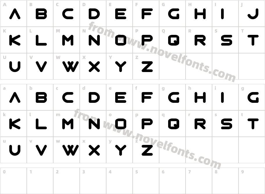 ZianCharacter Map