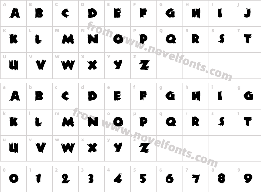 ZombieCharacter Map