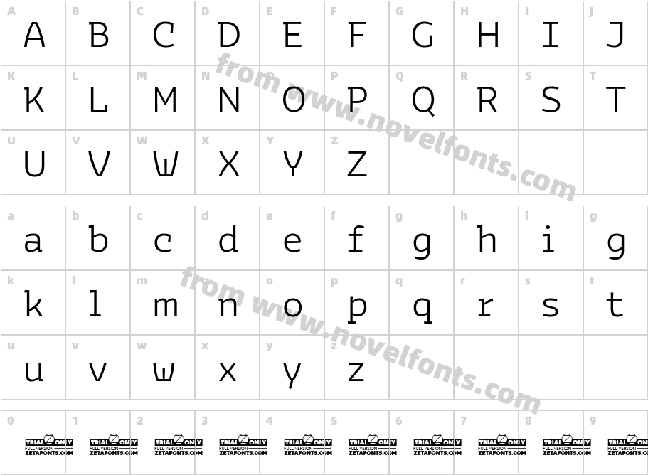 Bakemono Stereo Trial LightCharacter Map