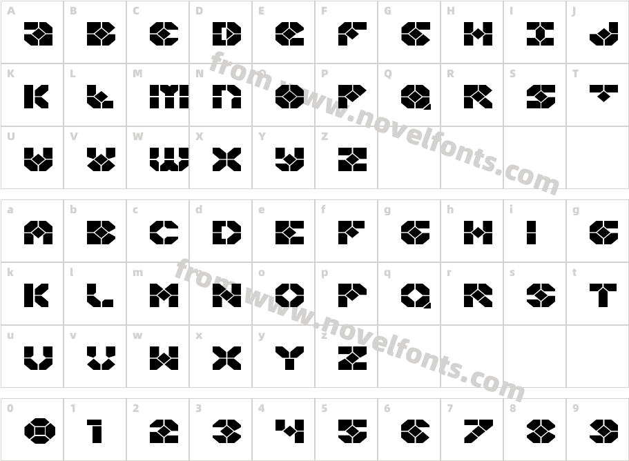 Zoom Runner ExpandedCharacter Map