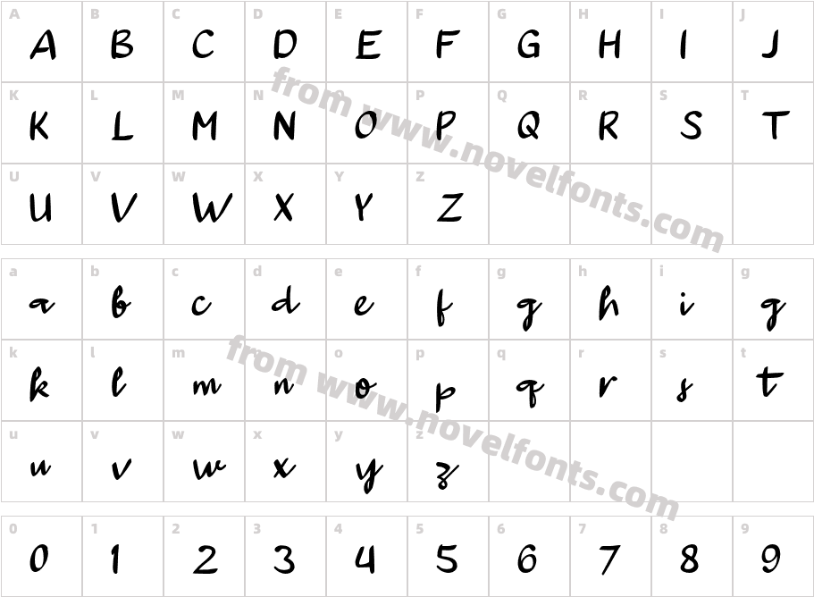 a Autoyes CloselyCharacter Map