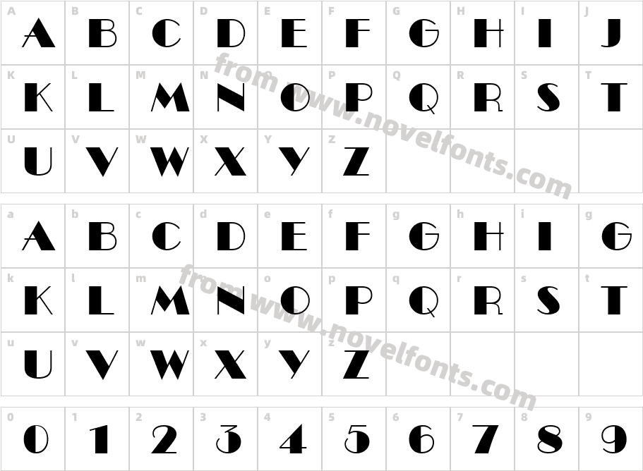 a_BentTitulCharacter Map