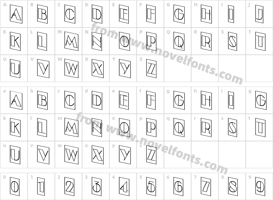 a_BentTitulCmDnOtlNrCharacter Map