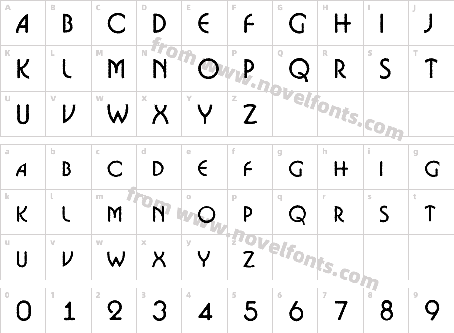 a_BosaNovaCpsRghCharacter Map