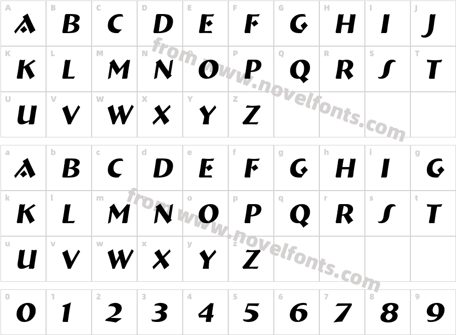 a_BremenCharacter Map