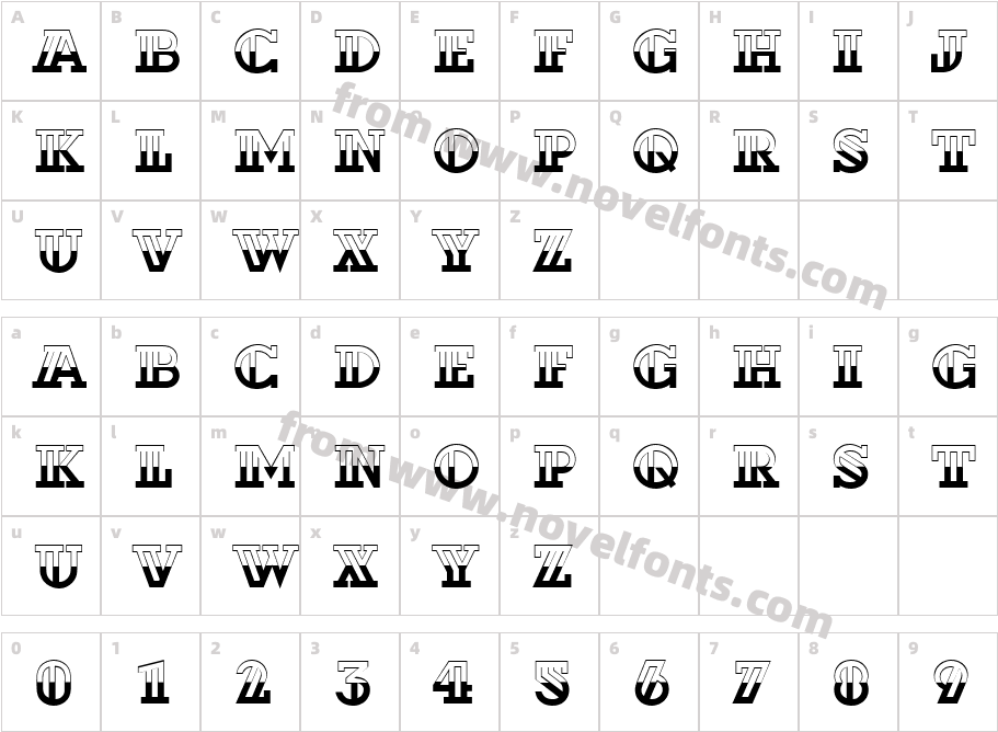 a_DexterB&WCharacter Map