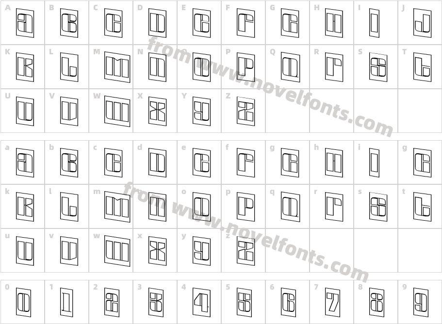 a_ Globus Cm Otl Sp DnCharacter Map