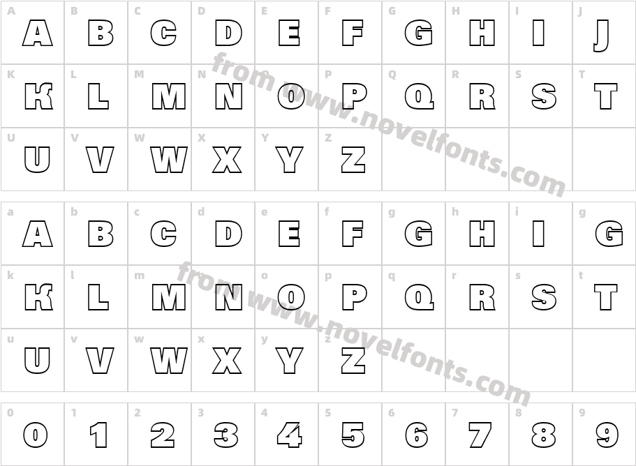 a_GroticTitulOtlHvCharacter Map