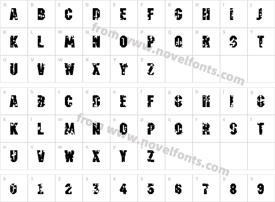 a_MachinaNovaStarDCharacter Map