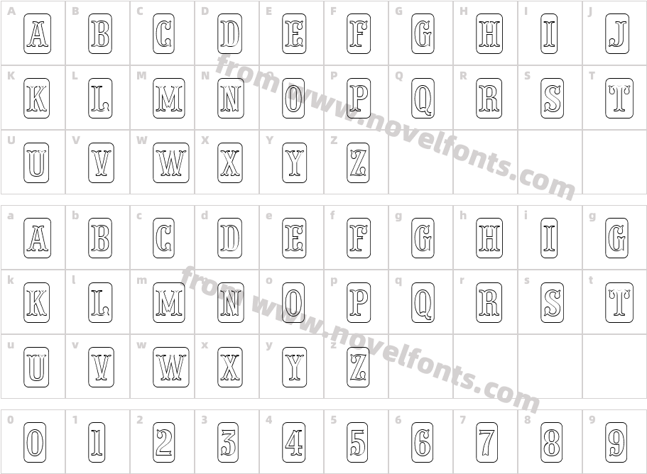 a_ Presentum Nr Cm Dc OtlCharacter Map