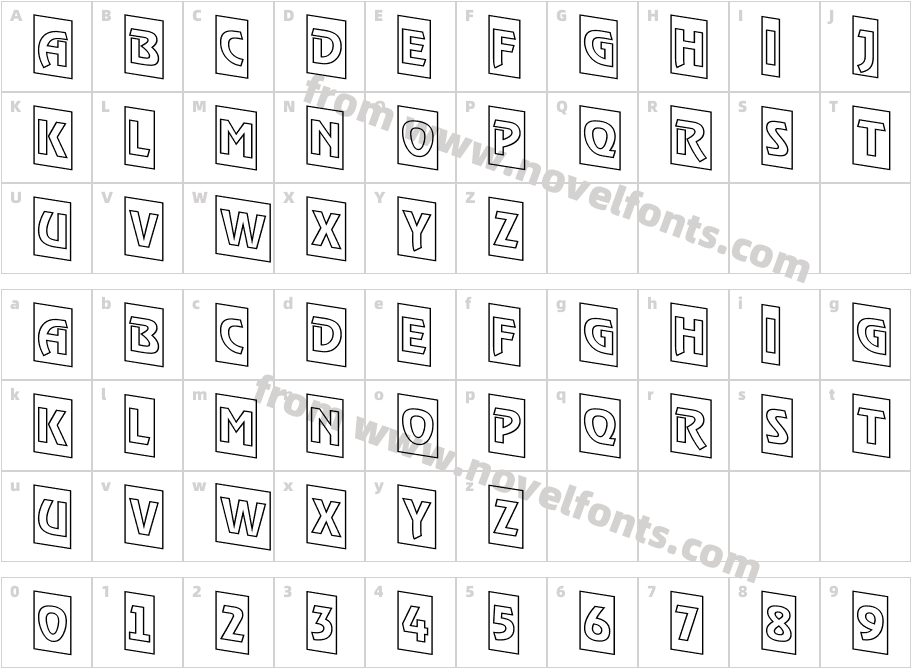 a_ Rewinder Titul Cm Otl DnCharacter Map