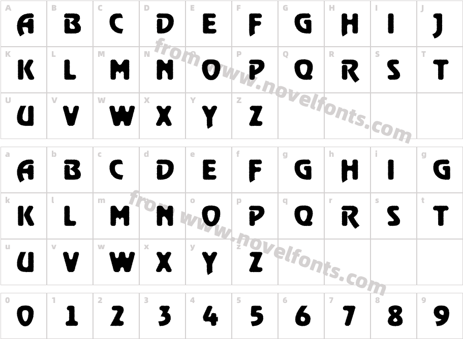 a_ Rewinder Titul Rgh BoldCharacter Map