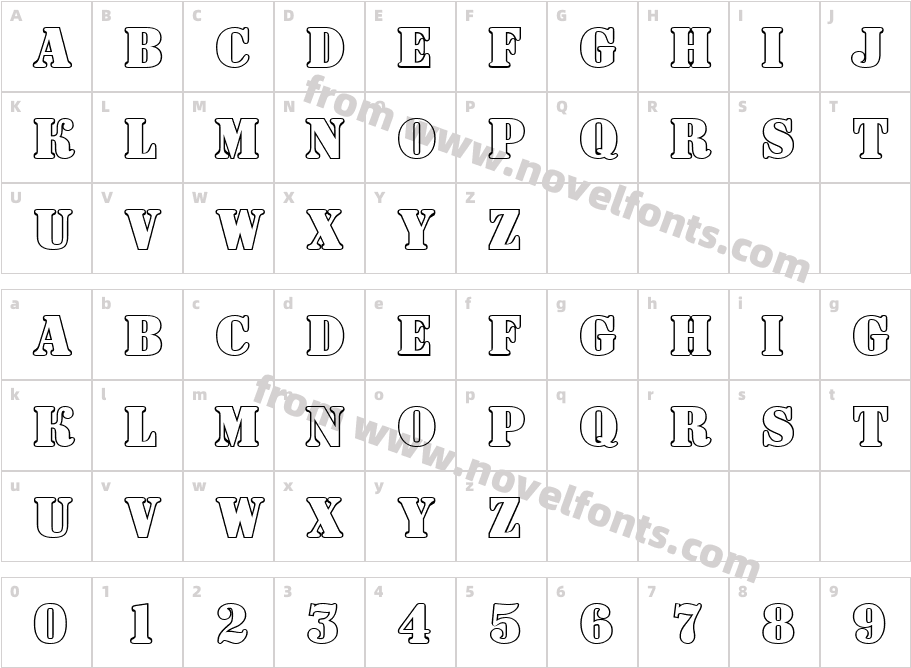 a_ Signboard Titul OtlCharacter Map