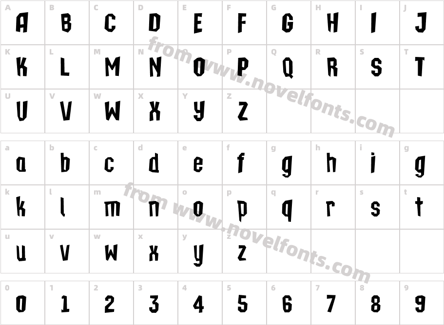 a_TechnicsBrkCharacter Map