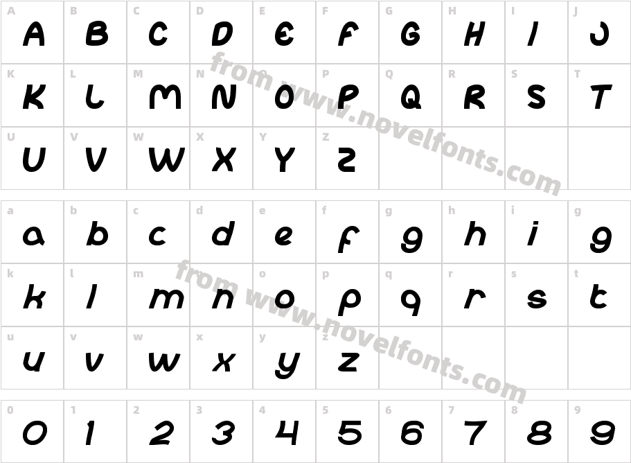 abcCharacter Map