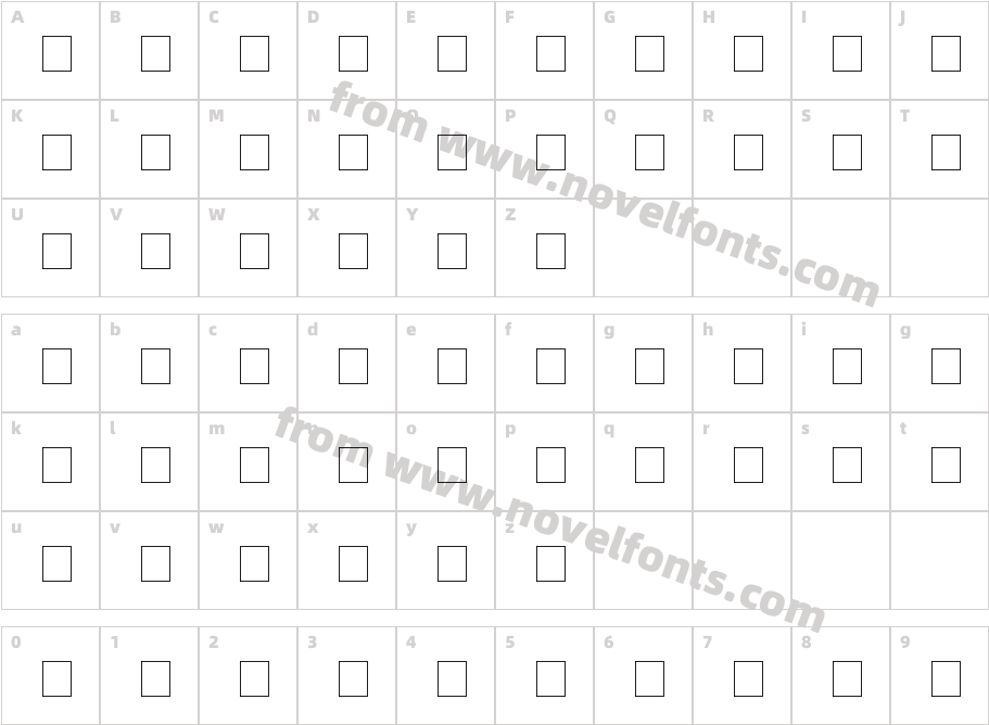 absatCharacter Map