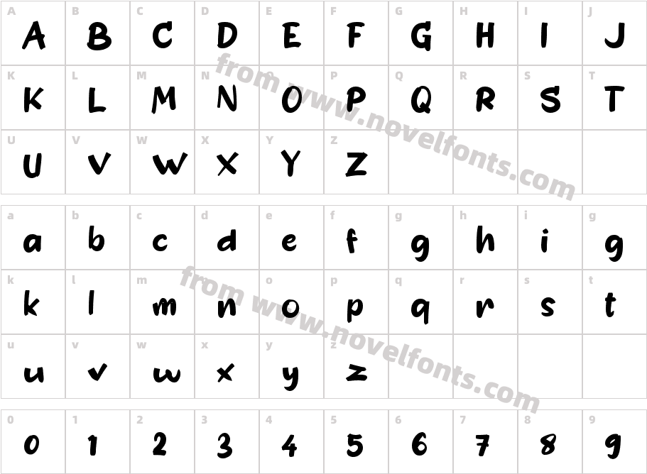 b BengkoangCharacter Map