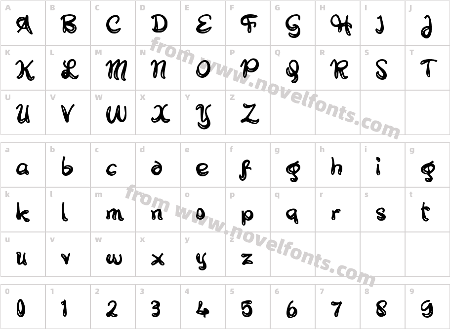 b BungakuCharacter Map