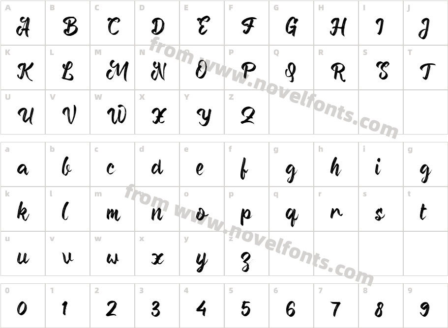 bBerkhitanCharacter Map