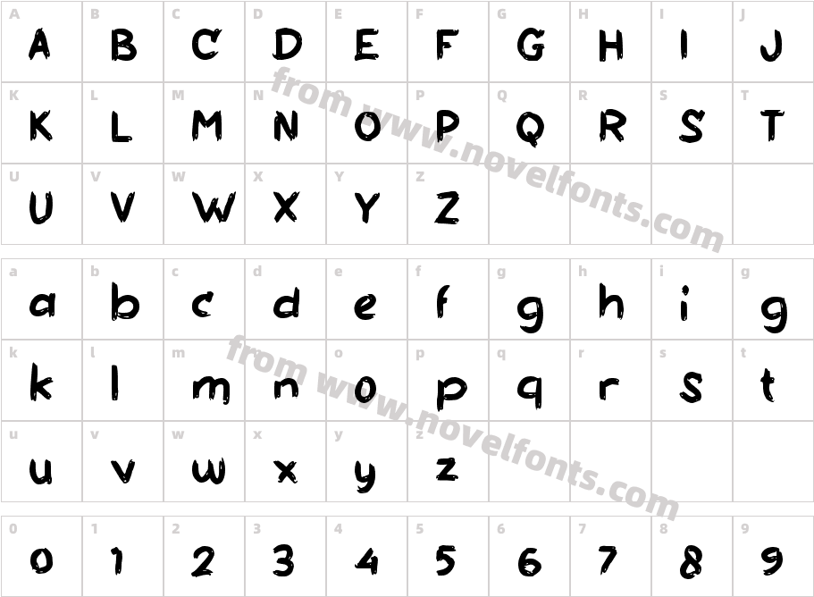 bBikangCharacter Map