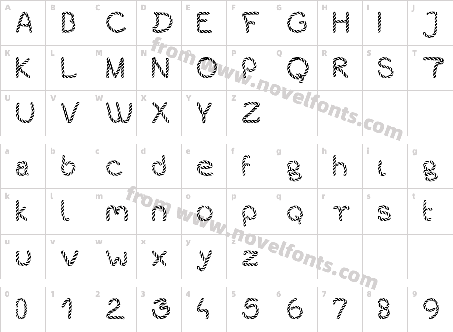 bistortCharacter Map