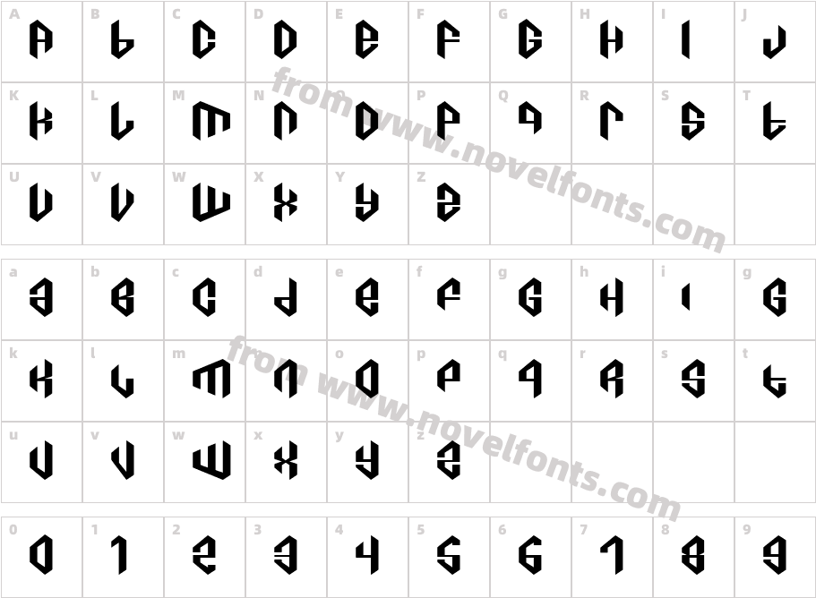 c8a tajraCharacter Map