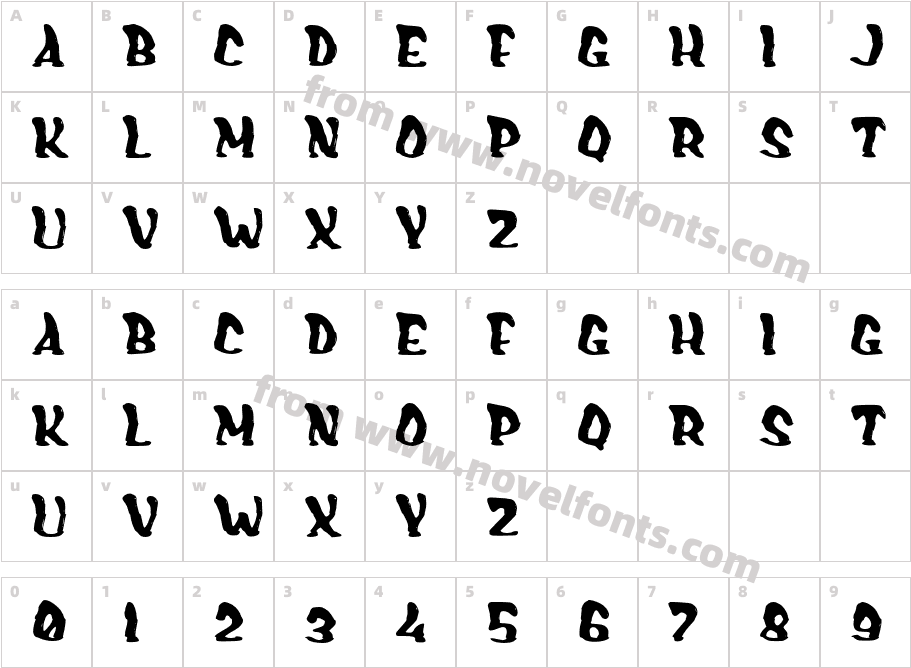 cCamkanCharacter Map