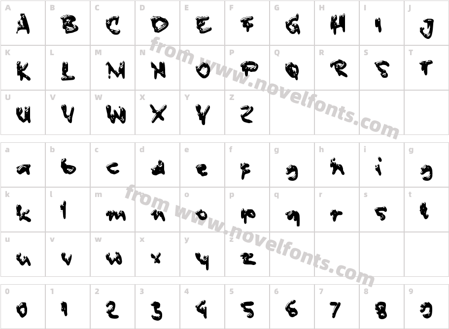 cCemstraCharacter Map