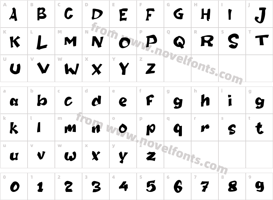 cCermayCharacter Map