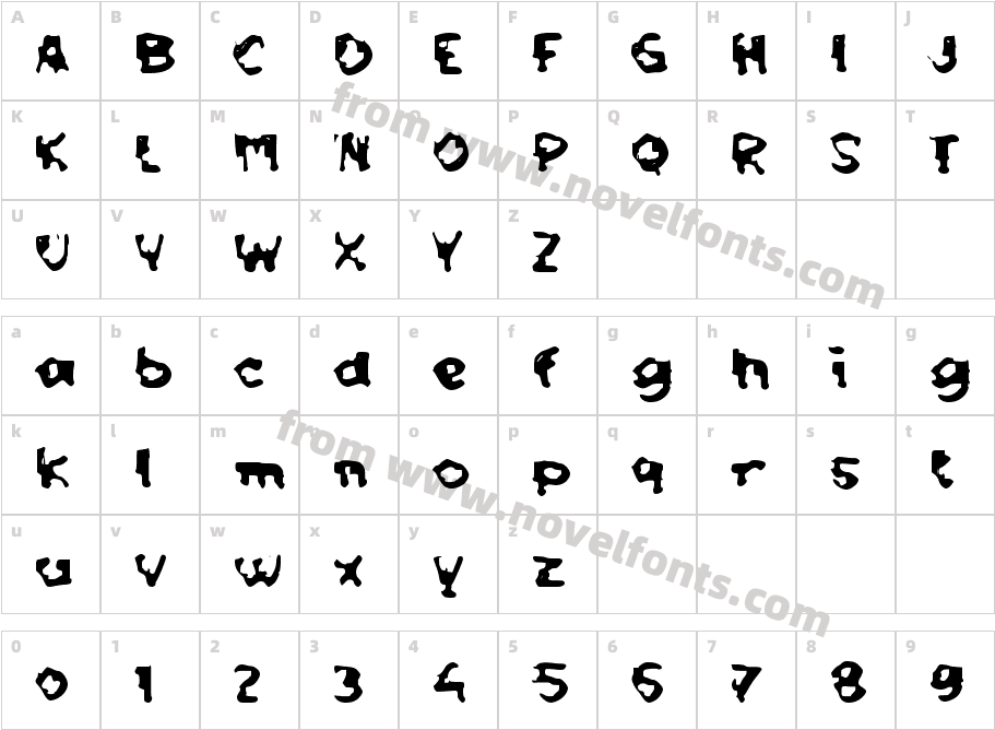 cChromaticCharacter Map