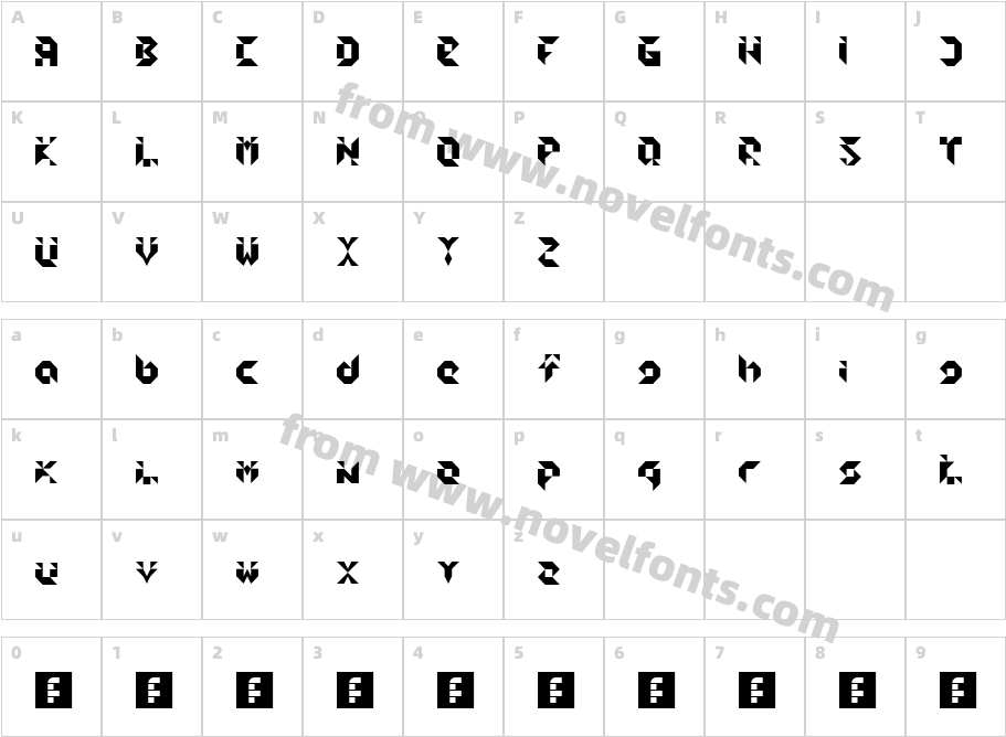 cedge1 RegularCharacter Map