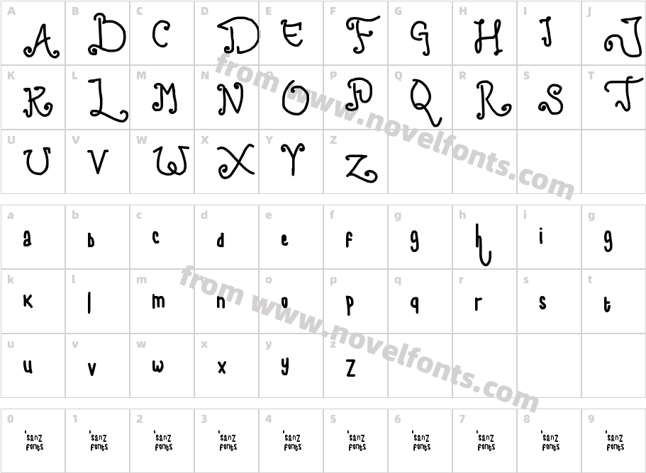 child writingCharacter Map