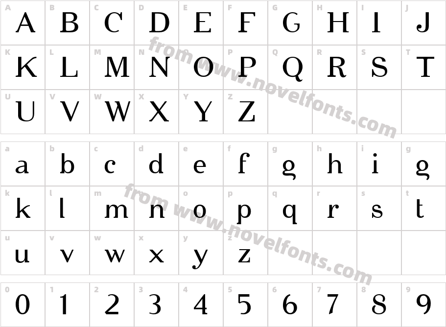 cipherCharacter Map