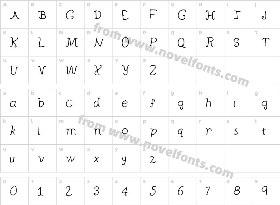 curlywurlyCharacter Map