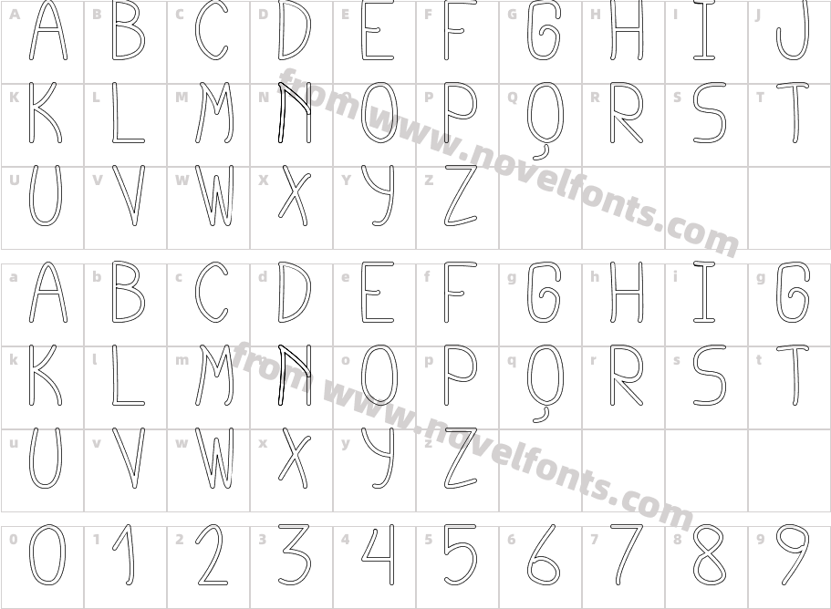 cursi extra tfb hollowCharacter Map