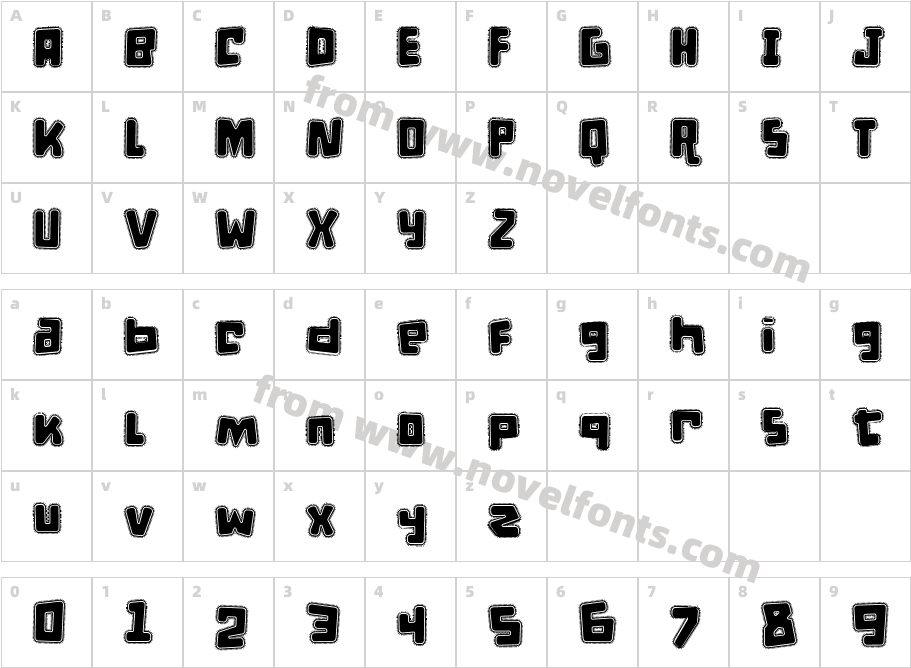 d puntillas [e] tiptoes squidCharacter Map