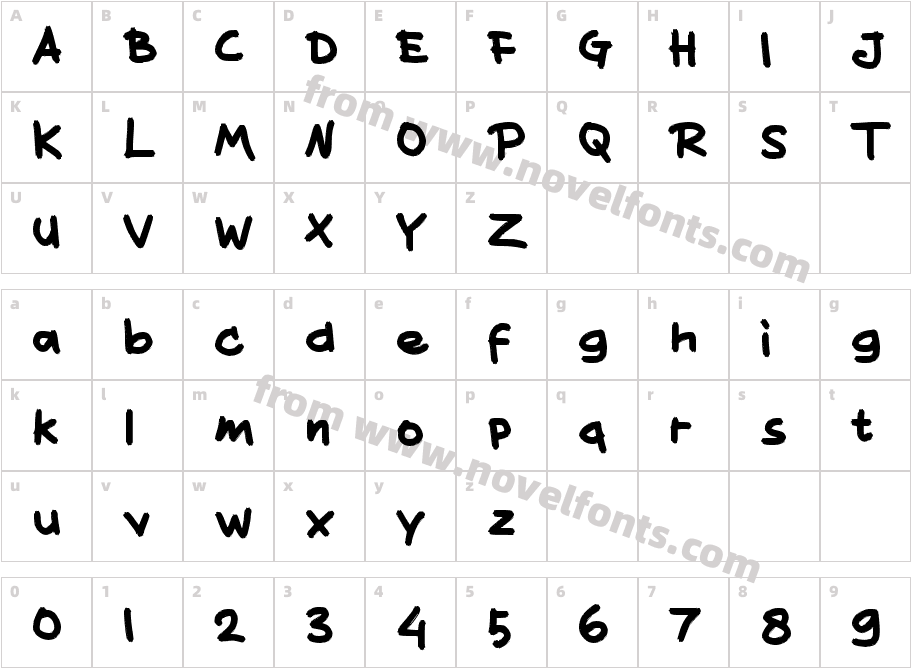 dDelapanCharacter Map