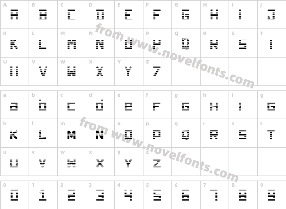 dark forest 1Character Map