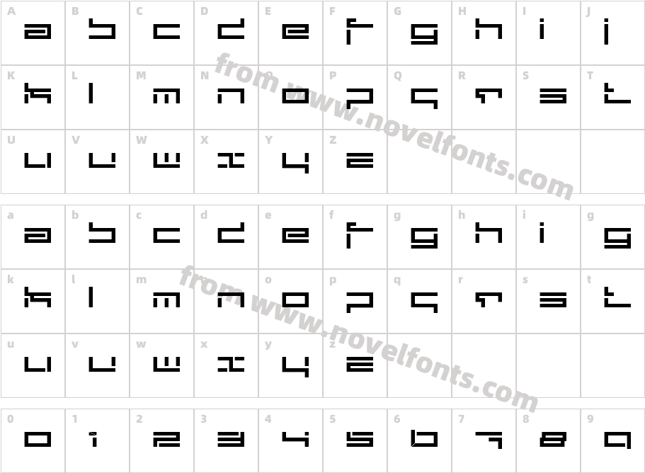 depthcore publicCharacter Map